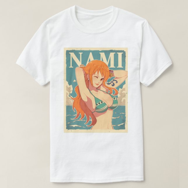 Camiseta Pinup Nami 178 (Frente do Design)