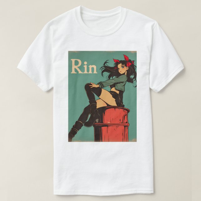 Camiseta Pinup Rin 149 (Frente do Design)