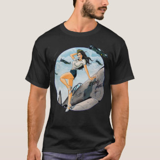 Camiseta Pinup WWII Vintage