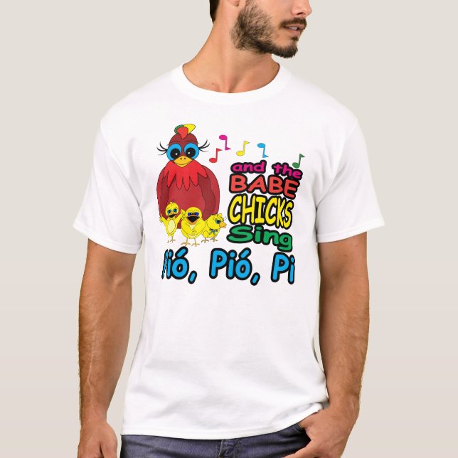 Camiseta Pio, Pio, Pi (Frente)