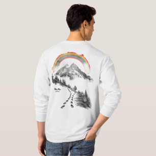Camiseta Pioneiro(a) They/Them – Arte de Acampamento Orgulh