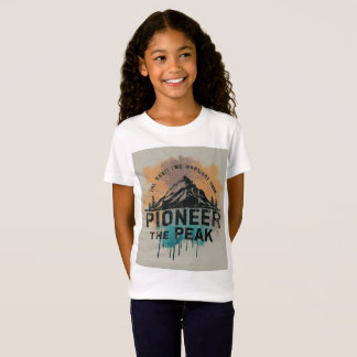 Camiseta "Pioneiro do Pico: Alcance Novos Alturas"