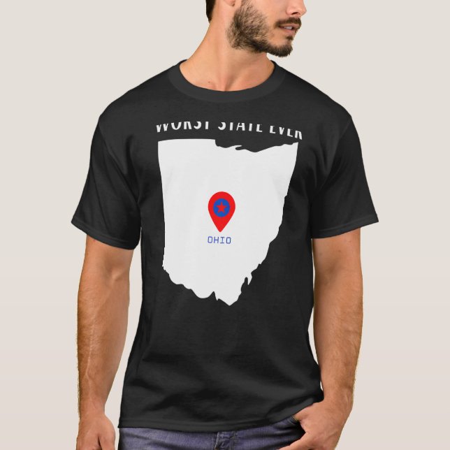 Camiseta Pior Estado de Ohio (Frente)