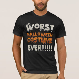 Camiseta Pior Fantasia de Halloween de Todos os Tempos - Hu