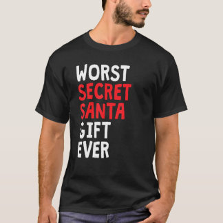 Camiseta Pior Natal de Papais noeis Secretos