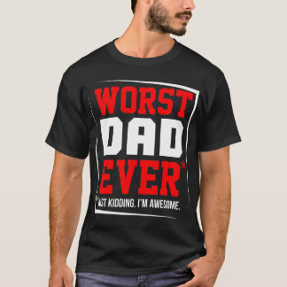 Camiseta pior pai de sempre