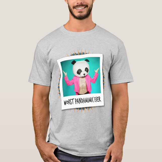 Camiseta Pior Pandamínica De Sempre (Frente)