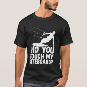 Camiseta Pipa de Asseguramento Divertida - Você tocou na mi