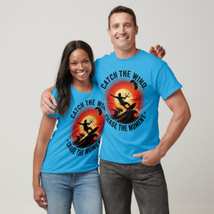 Camiseta Pipa Infinita de Energia Eólica e Oceânica Pôr do