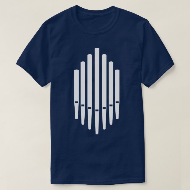 Camiseta Pipe Organ 1 (Frente do Design)