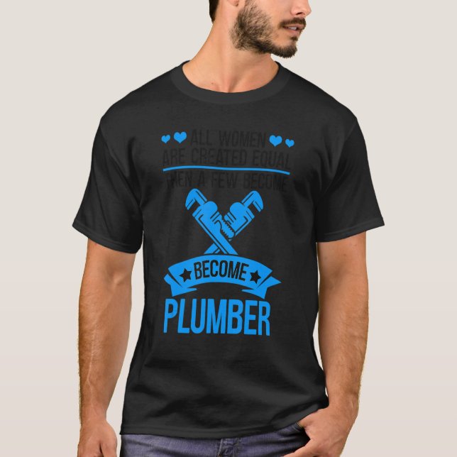 Camiseta Pipe Plumbing Pipefitter Pipes Pipefitting Plumber (Frente)
