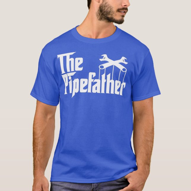 Camiseta Pipedad T Engraçado Profissão De Canalizador (Frente)