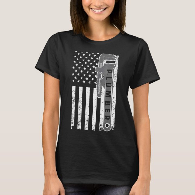Camiseta Pipefitter Patri Para Homens (Frente)