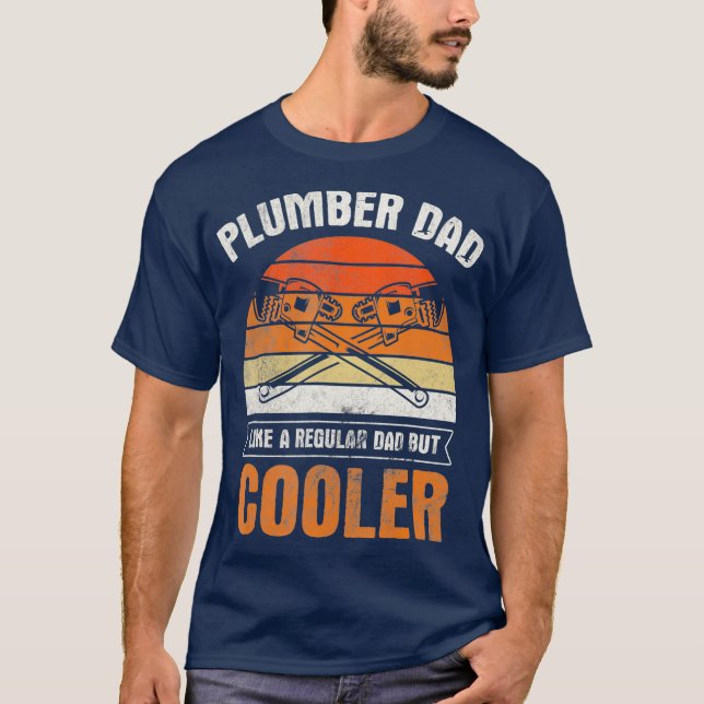 Camiseta Pipefitter Regular Cooler do Pai Mens (Frente)