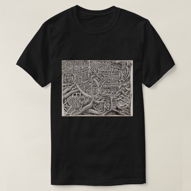 Camiseta Pipescape, de Brian Benson (Frente do Design)