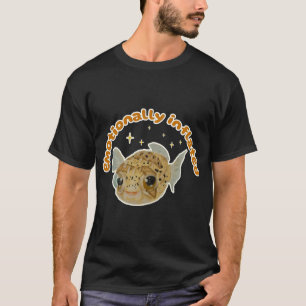 Camiseta Pipoca Emocionalmente Inflada o Peixe-Porco-Espinh