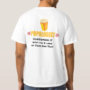 Camiseta Pipoca Engraçada Personalizada