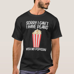 Camiseta Pipoca legal Para Homens Doce Butteria Sna