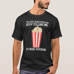 Camiseta Pipoca legal Para Homens Doce Butteria Sna