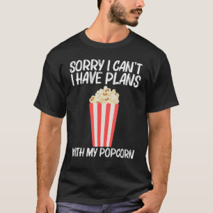 Camiseta Pipoca legal Para Homens Doce Butteria Sna