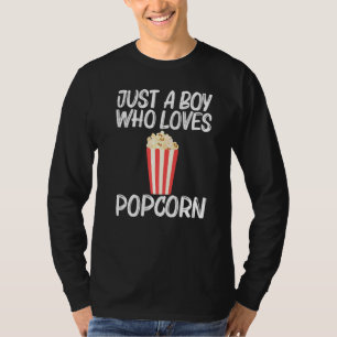 Camiseta Pipoca legal Para Meninos Doce Butteria Sna