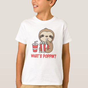 Camiseta Pipoca Lenta Que Prende Lúteras Engraçadas
