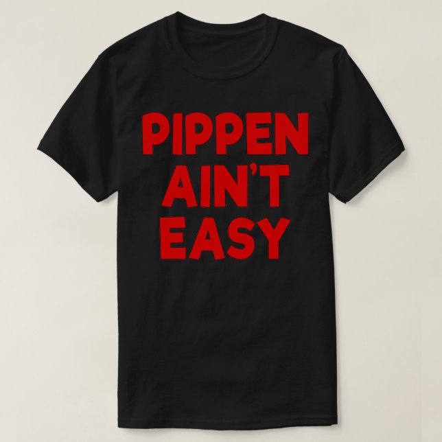 Camiseta Pippen não é fácil cheirar (Frente do Design)