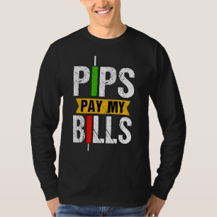 Camiseta Pips Pagam Meu Bills Blockchain Crypto Trader