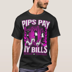 Camiseta Pips Pagam Minhas Contas Engraçadas Forex Stock Tr