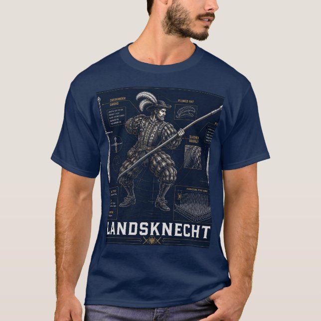 Camiseta Piqueiro Landsknecht (Frente)