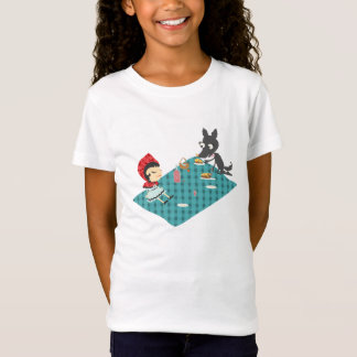 Camiseta Piquenique com o lobo
