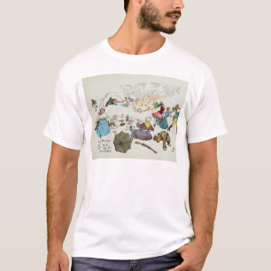 Camiseta Piquenique do Boer no monte médio perturbado