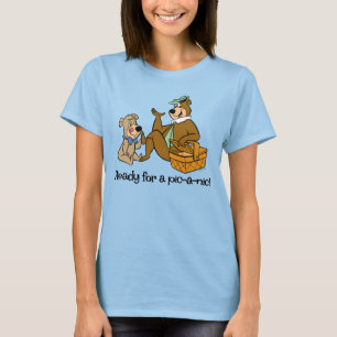 Camiseta Piquenique do Yogi Bear e Boo-Boo