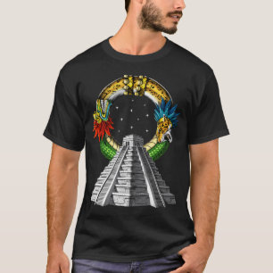 Camiseta Pirâmide Asteca Antiga