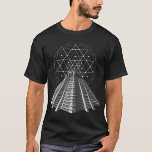 Camiseta Pirâmide Asteca Antiga
