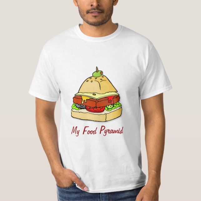 Camiseta Pirâmide Burger (Frente)