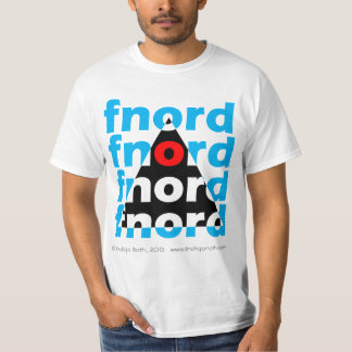 Camiseta Pirâmide de Illuminati - Fnord branco grande