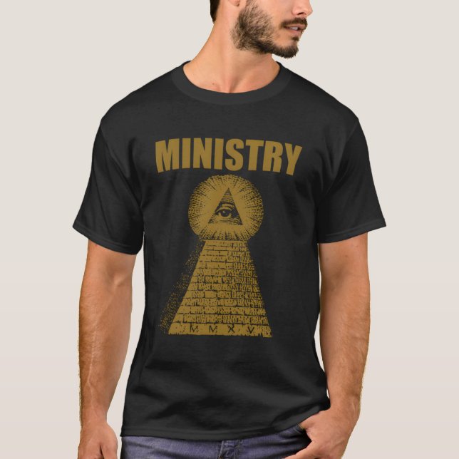 Camiseta Pirâmide de Produtos Oficiais do Ministério (Frente)