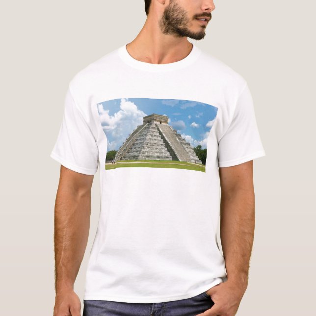 Camiseta Pirâmide do EL Castillo de Chichen Itza de (Frente)