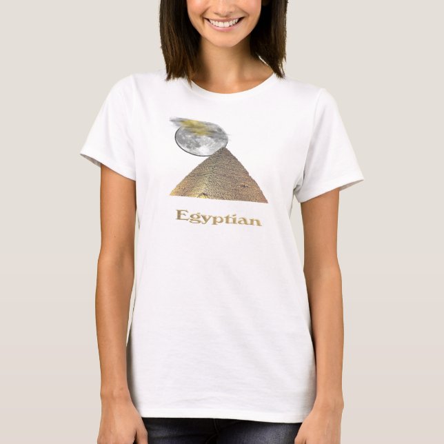 Camiseta pirâmide egípcia (Frente)