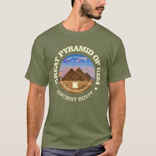 Camiseta Pirâmide excelente de Giza (Frente)