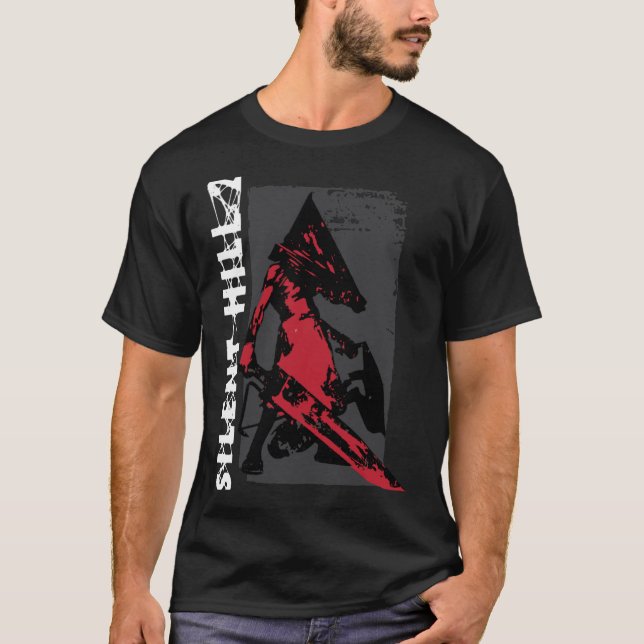 Camiseta Pirâmide Vermelha presente família (Frente)