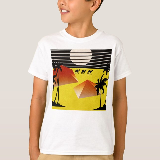 Camiseta Pirâmides (Frente)