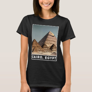 Camiseta Pirâmides de Giza Cairo Egito Souvenir