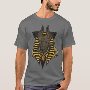 Camiseta Pirâmides do deus egípcio anubis