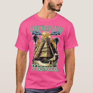 Camiseta Pirâmides do México Chichen Itza