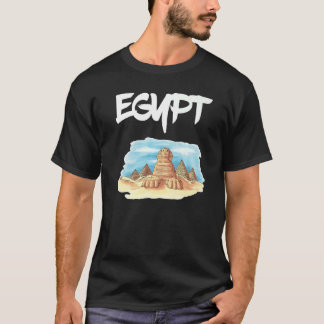 Camiseta Pirâmides Esfingx Antigo Egito Egípcio