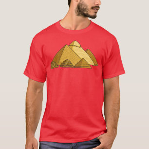 Camiseta Pirâmides Excelentes do Egito Antigo Pirâmide Hist
