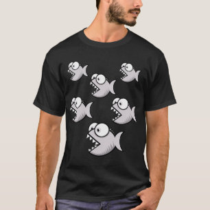 Camiseta piranha