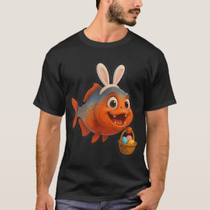 Camiseta Piranha de Páscoa